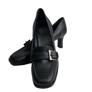 MOOTSIE TOOSIE ‎ MORUBIEK BLACK HEEL PUMPS WOMEN SHOES SIZE 6
